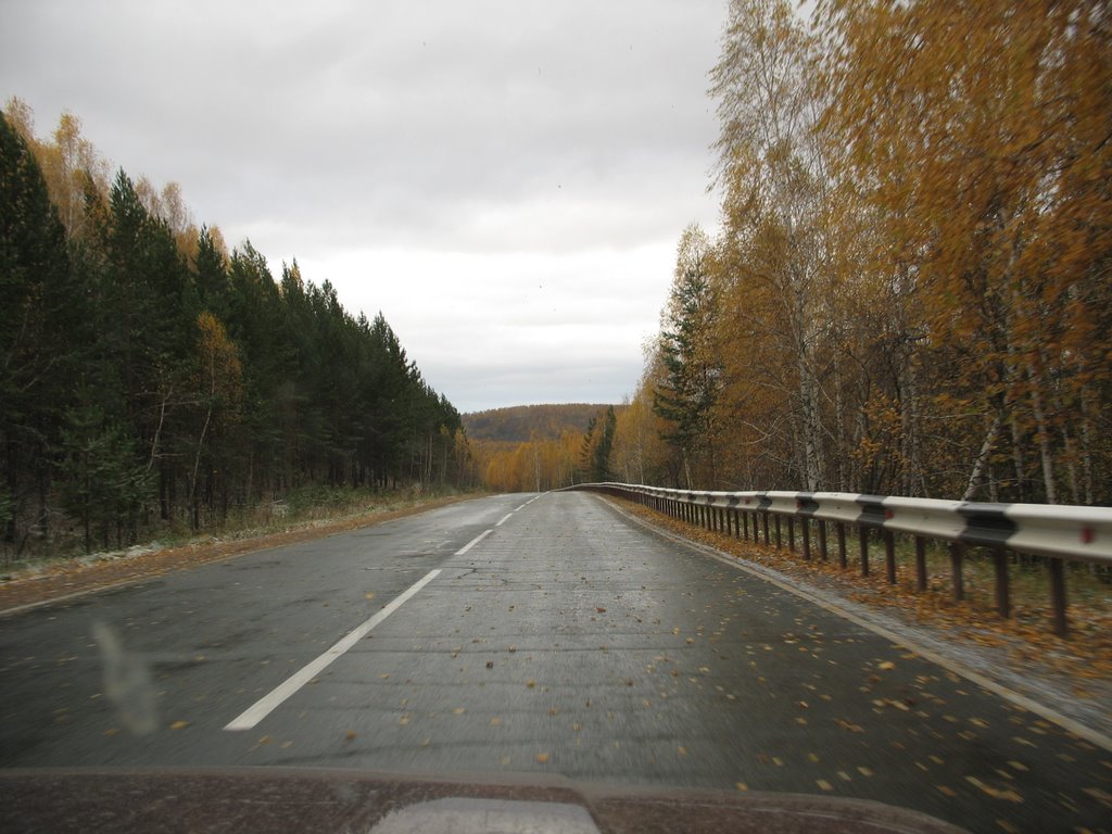 Krasnoyarsk-Abakan road