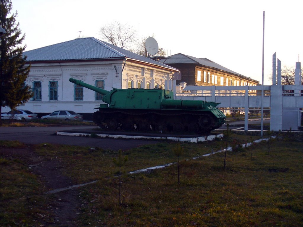 Танк в Курагино