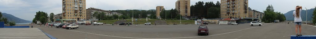 Пионерская площадь. Дивногорск.