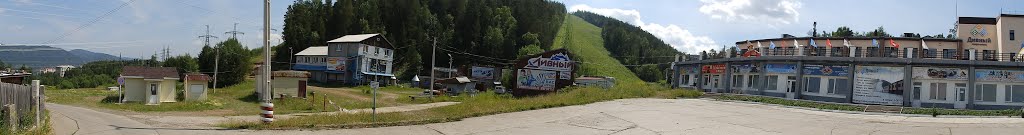 Горнолыжный комплекс и спорт-отель Дивный. г. Дивногорск