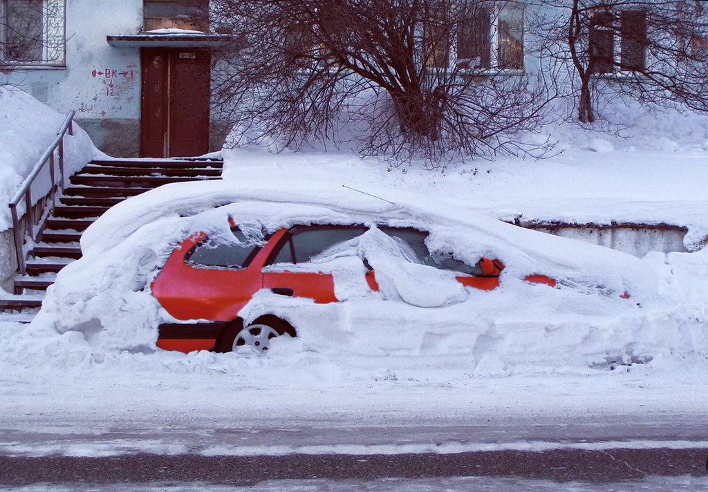 Snow.