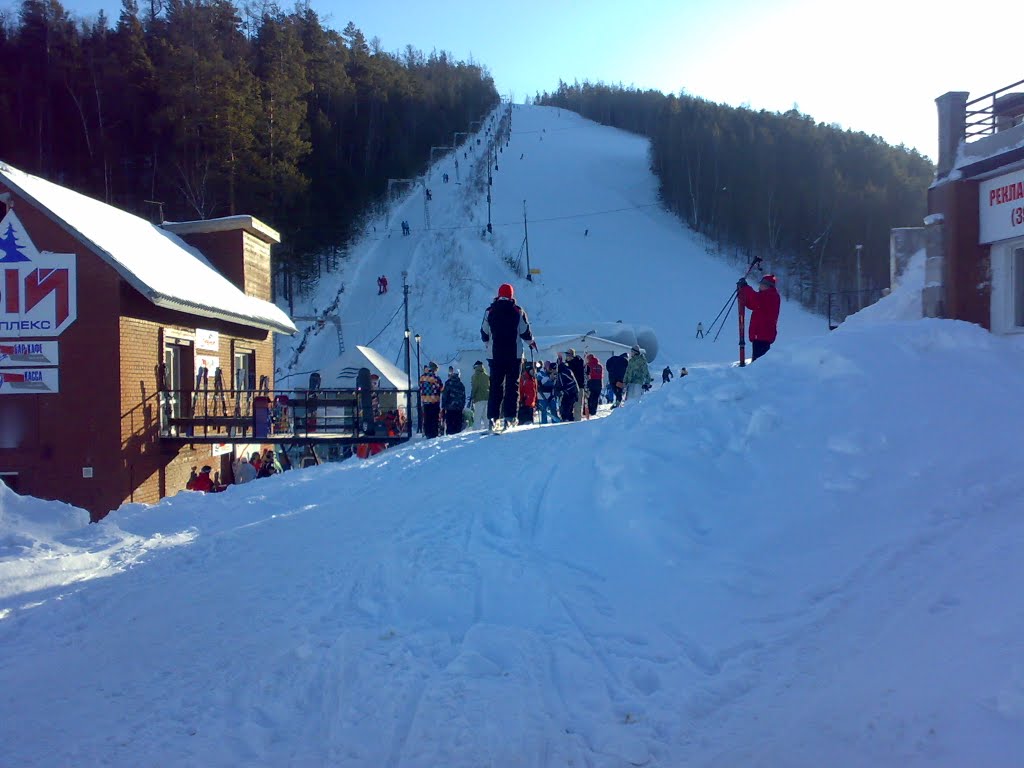 Горнолыжный комплекс "Дивный" (09.01.2009)