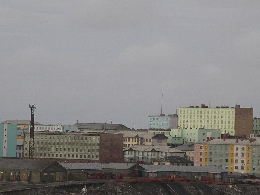 Ville de Dickson Siberie
