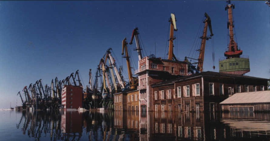 Ледоход 1999 год часть 2