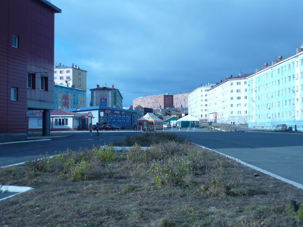 Улица в Дудинке