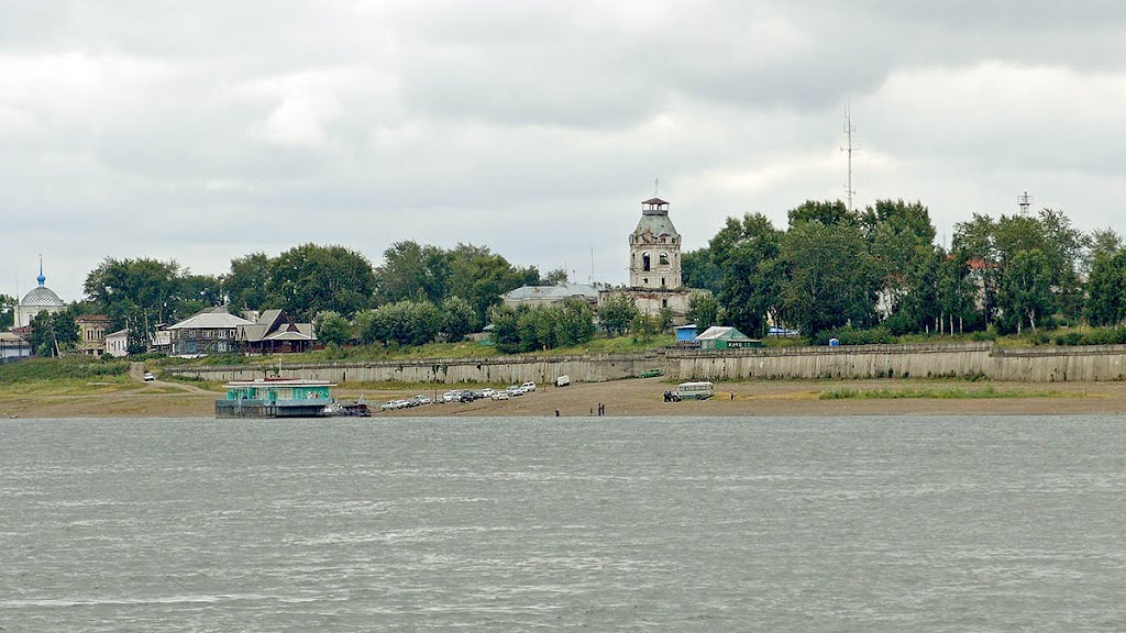 Дебаркадер в Енисейске