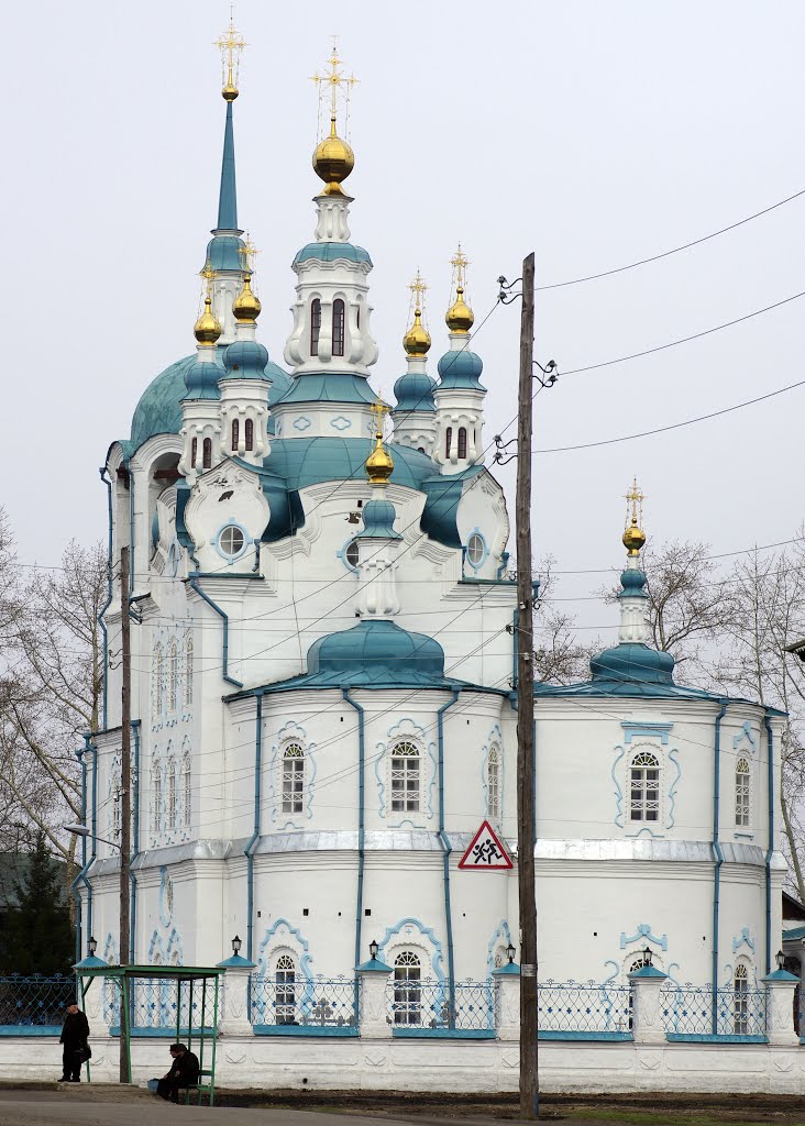 Церковь Успения (Успенская) в г. Енисейске. Заложена 9 сентября 1793г.