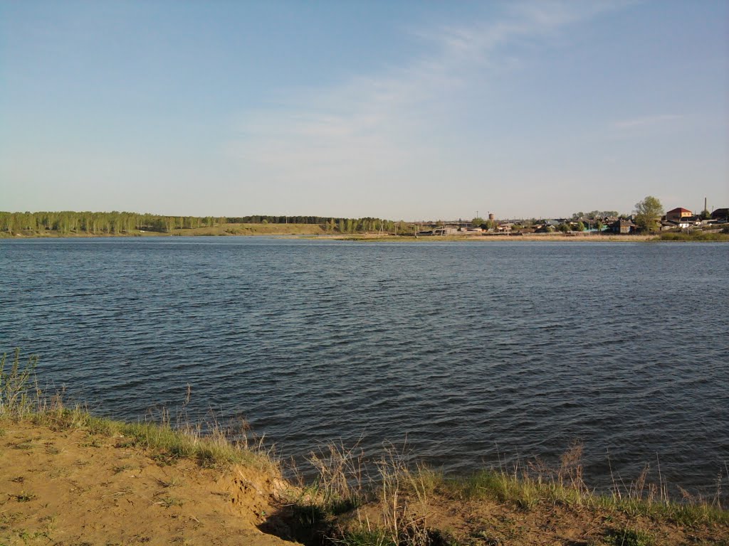 Вид на озеро Пульсометр