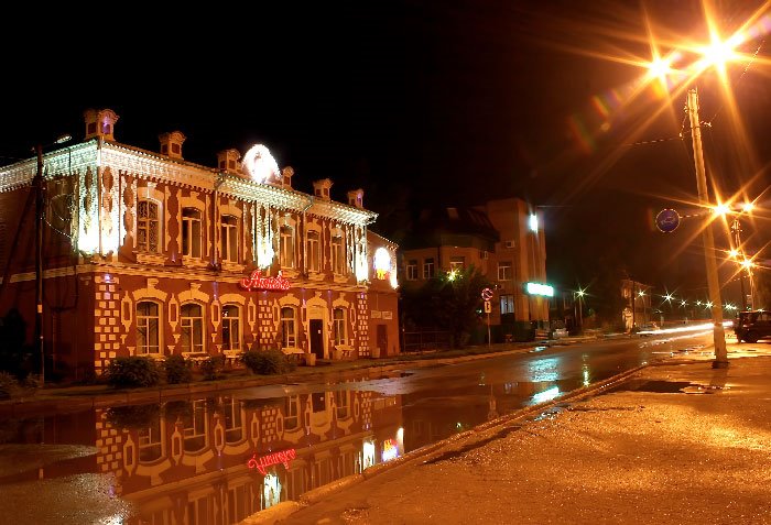 Аптека, улица, фонарь