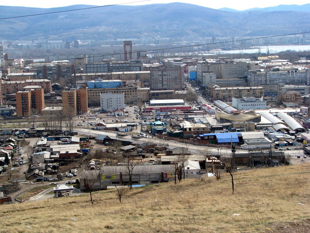 вид на Красноярск