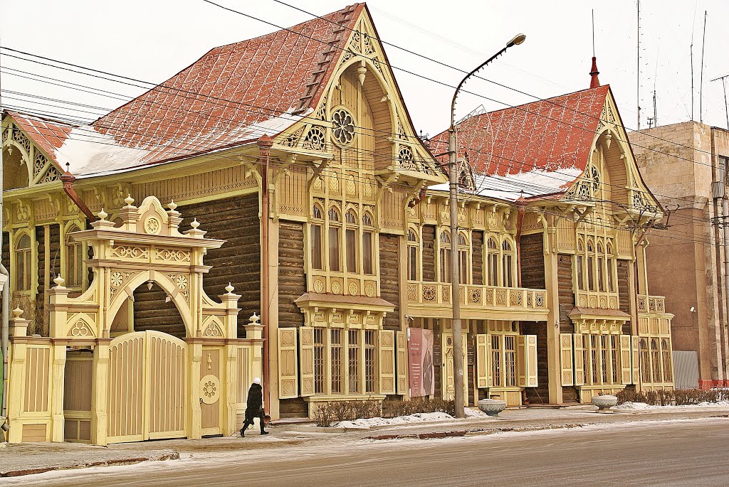 Красноярск деревянный..