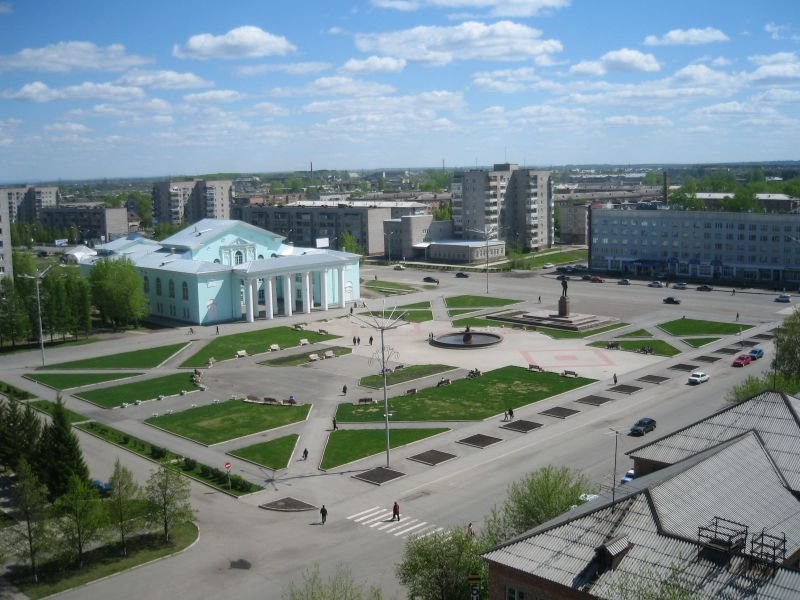 назарово центр города с верху