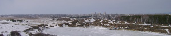 Панорама с громоотвода в сторону вокзала _~2006г._