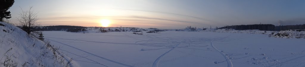 о.Сливное. Зима. _2012/01/03_