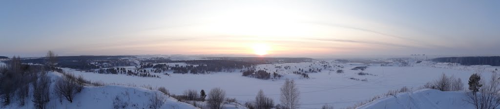 Громоотвод. Панорама. _2012/01/03_