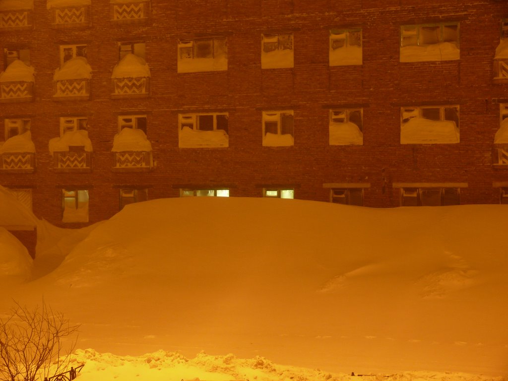 Норильск, февраль 2008. Черная метель