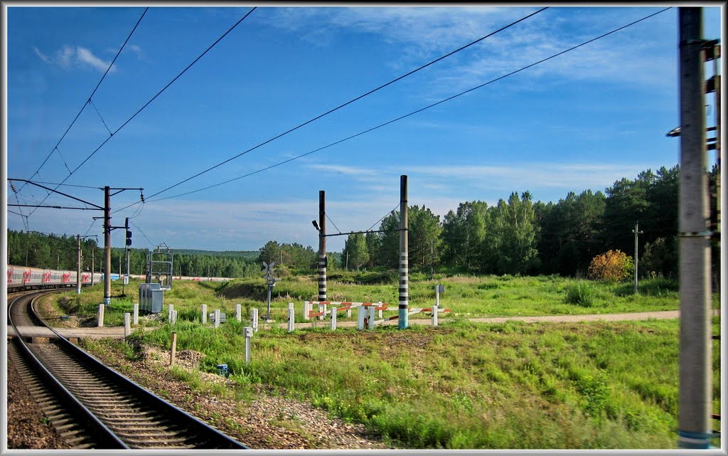 Railways Сrossing.  Переезд.