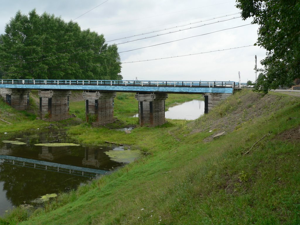 Протока Енисея в Стрелке