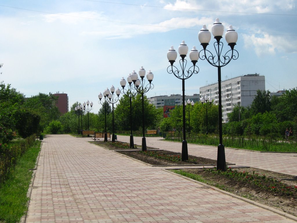Сосновоборск. Центральная площадь
