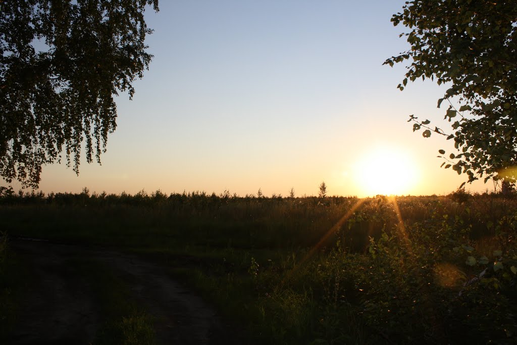 Sonnenuntergang in Vargashi