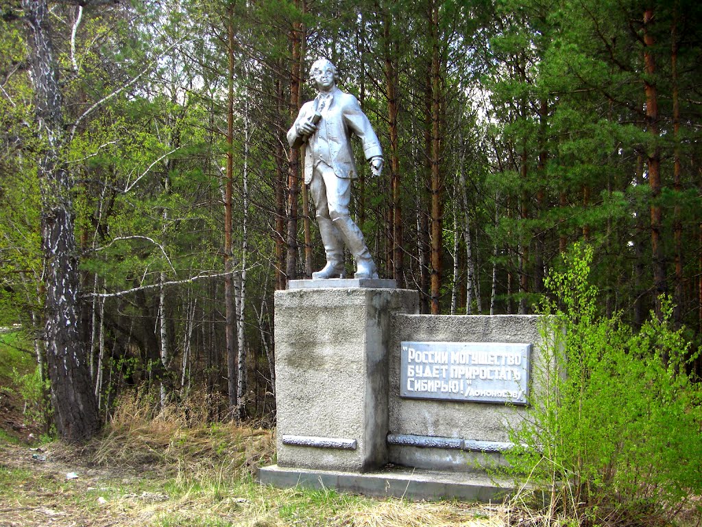 Памятник Ломоносову / Lomonosov monument