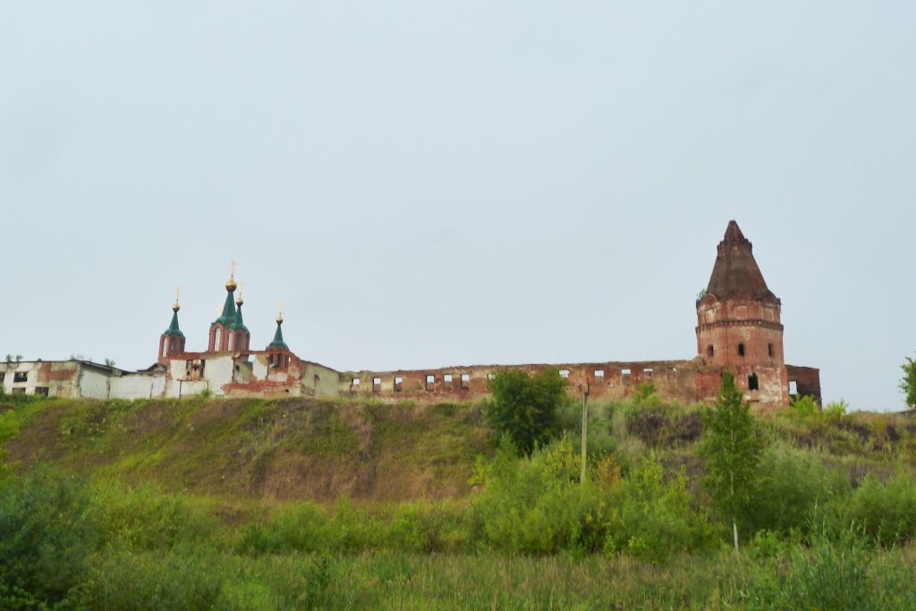 Далматово. Свято-Успенский мужской монастырь. Сторожевая башня.