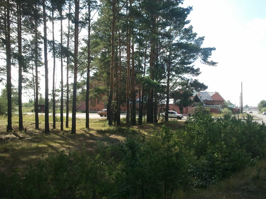При въезде в Кетово