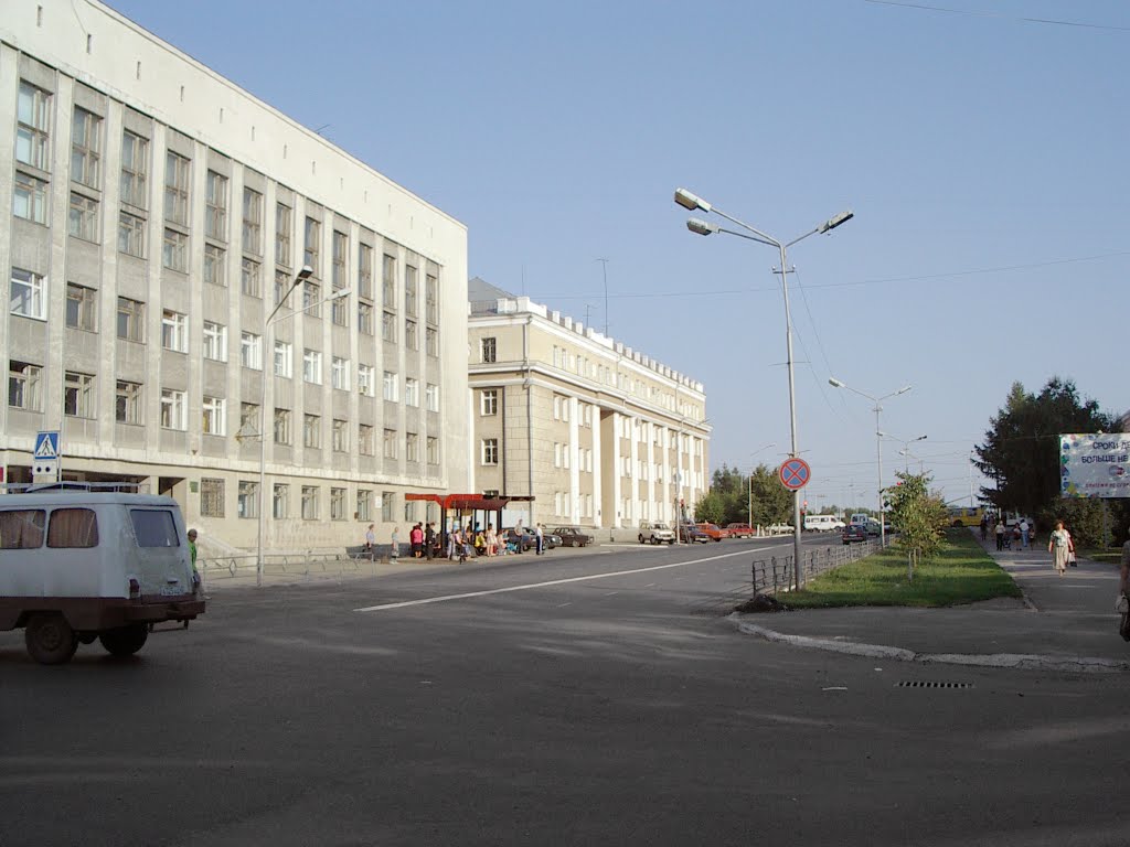 2003 Курган. Здание УВД области / Kurgan. Building regional police department