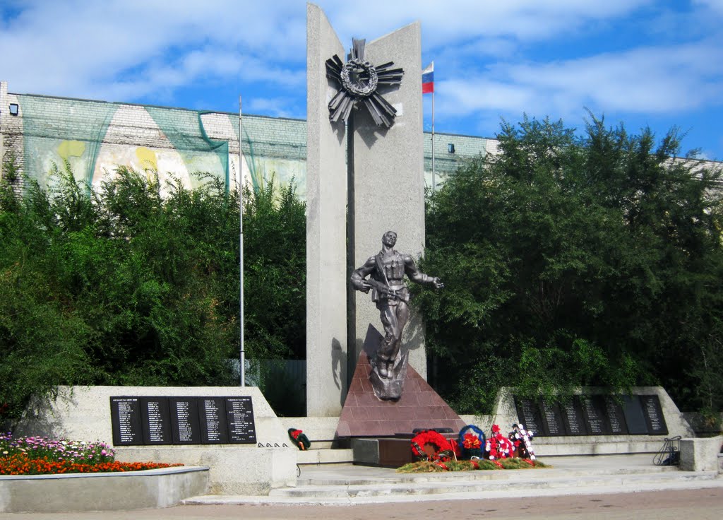 Памятник воинам погибшим в локальных конфликтах