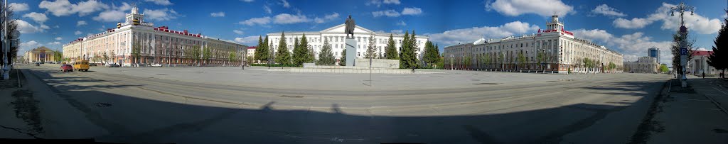 Мегапанорама площади Ленина / Lenin sq. megapanorama