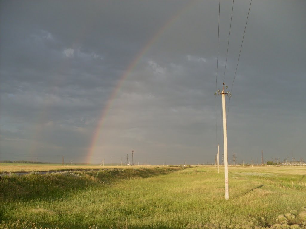 Радуга над подстанцией (Rainbow)