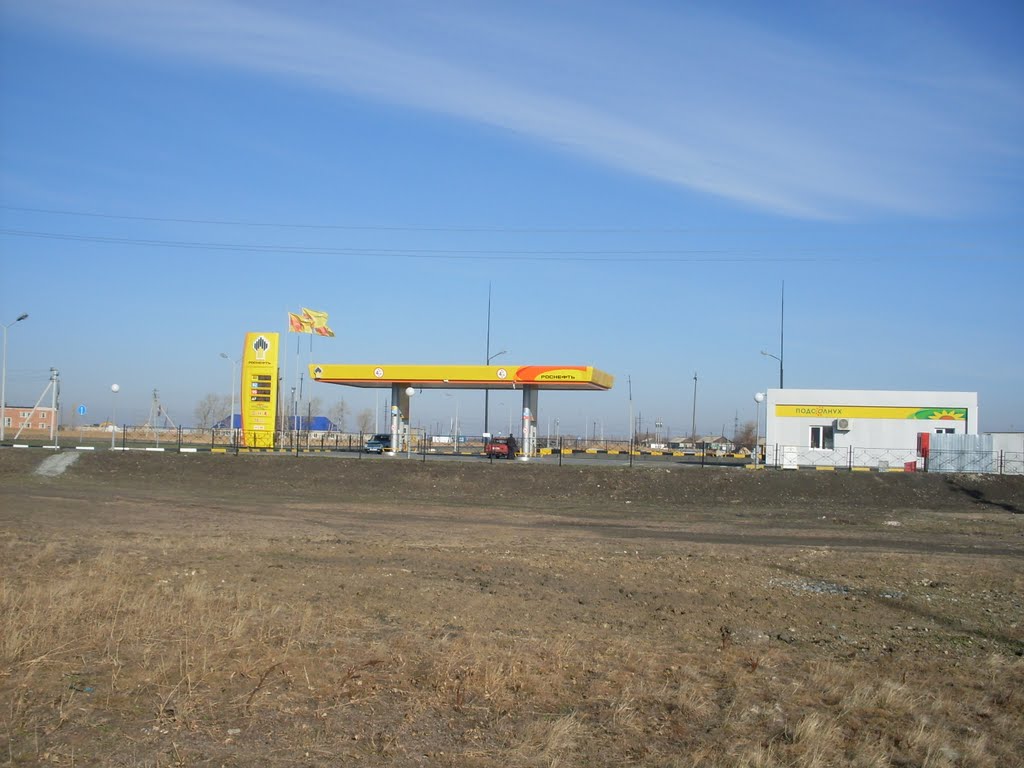 Новая АЗС "Роснефть" (New Rosneft gas station)
