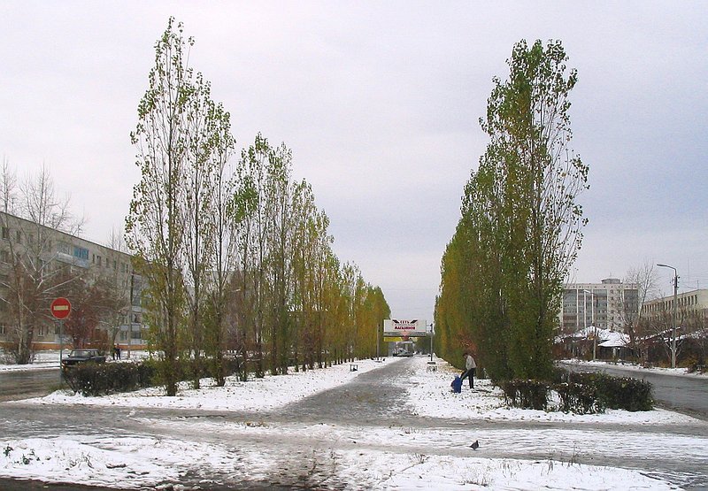 Шадринск. Центр города - улица Свердлова.