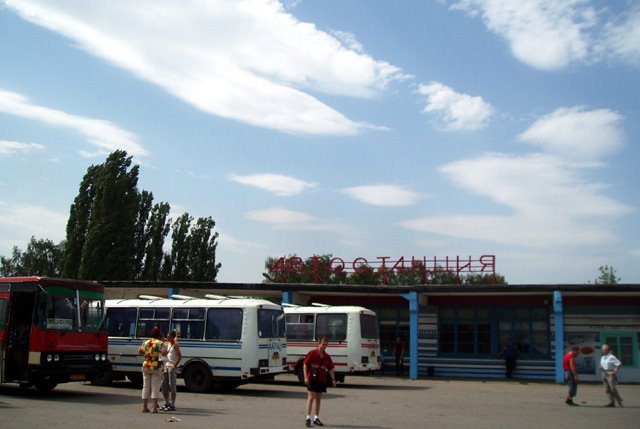 Bus station in Gorshechnoye