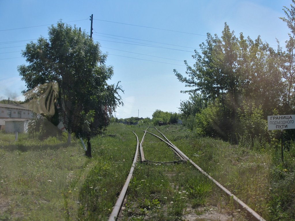 Подъездной путь, пос. Конышевка