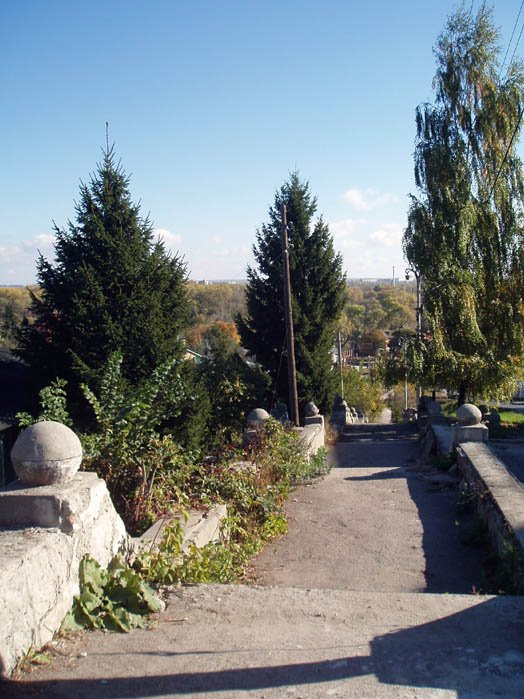Upstairs to Boeva dacha
