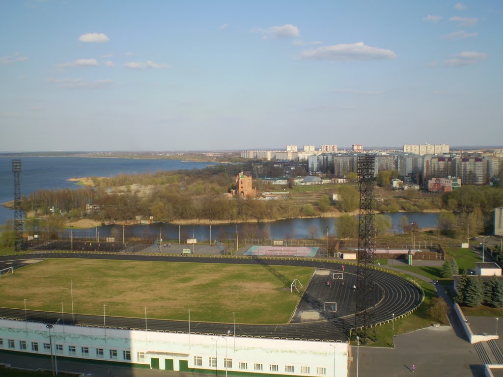 Вид на город