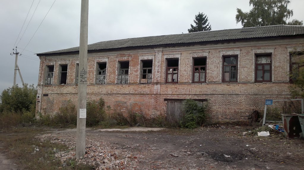 Старое заброшенное здание возле ЦРБ. "2013 год".