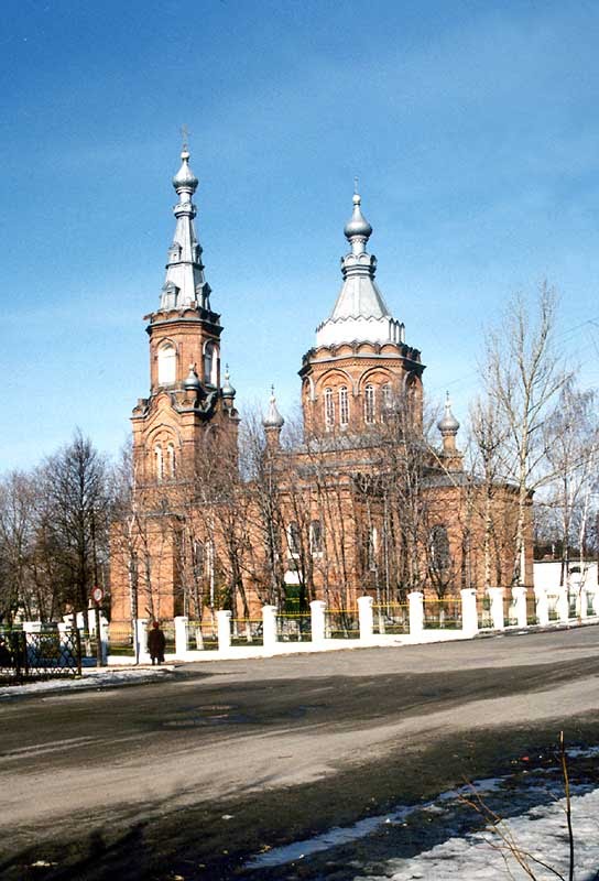 Никольский Собор - в Центре г.Льгов "Зима"