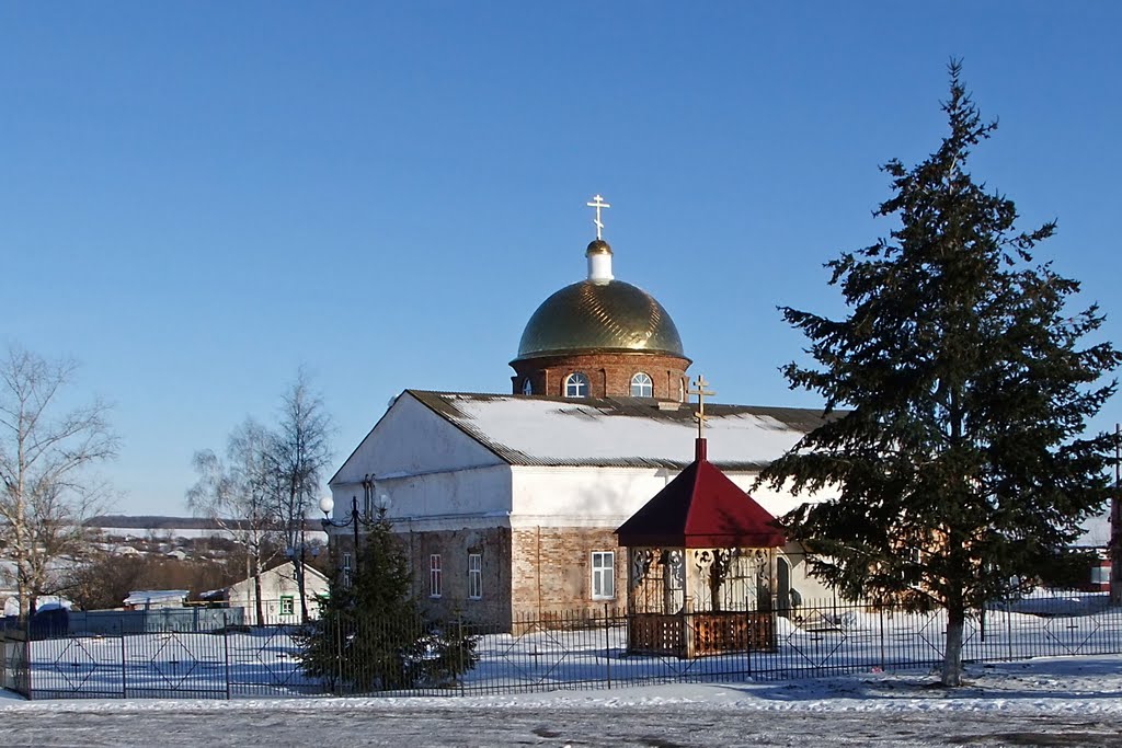 Церковь святителя Николая Чудотворца. 1746 г. Село Мантурово.