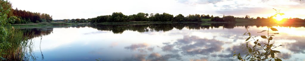 Sunset Закат над Тимским прудом  http://www.cestavoir.free.fr/viewer1.html?4245099