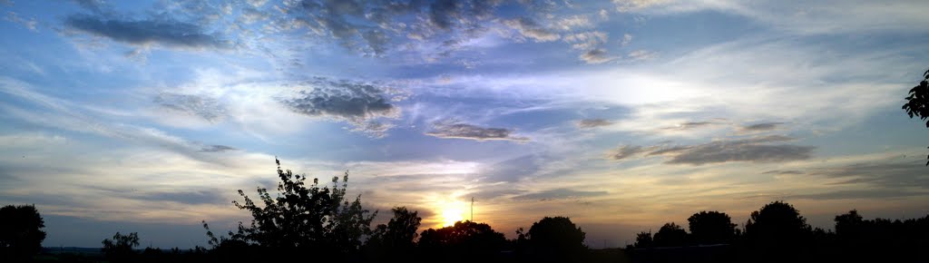 Sunset Закат вид из Тима