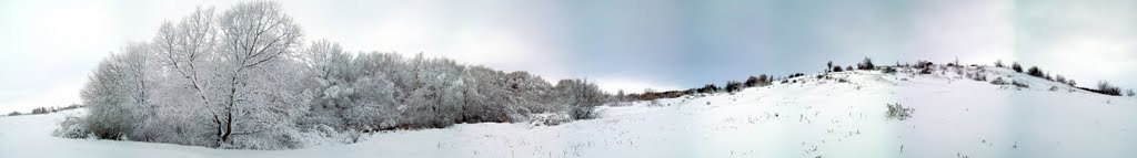 Первый снег 2010г. Панорама
