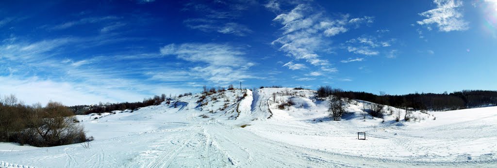 Панорама Тимской горы Panorama of Timsky mountain