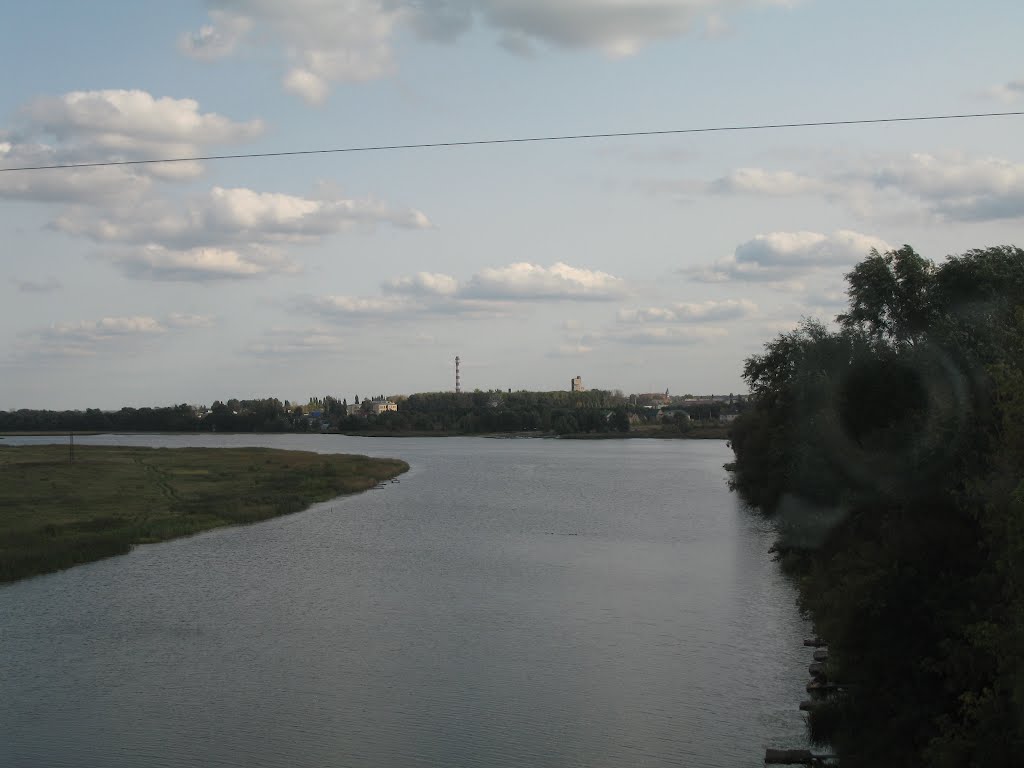 река Матыра (вид из поезда)