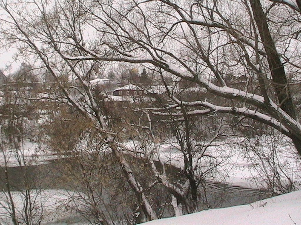 Дон зимой со старого пляжа