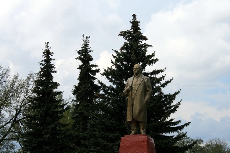 Ленин на главной площади