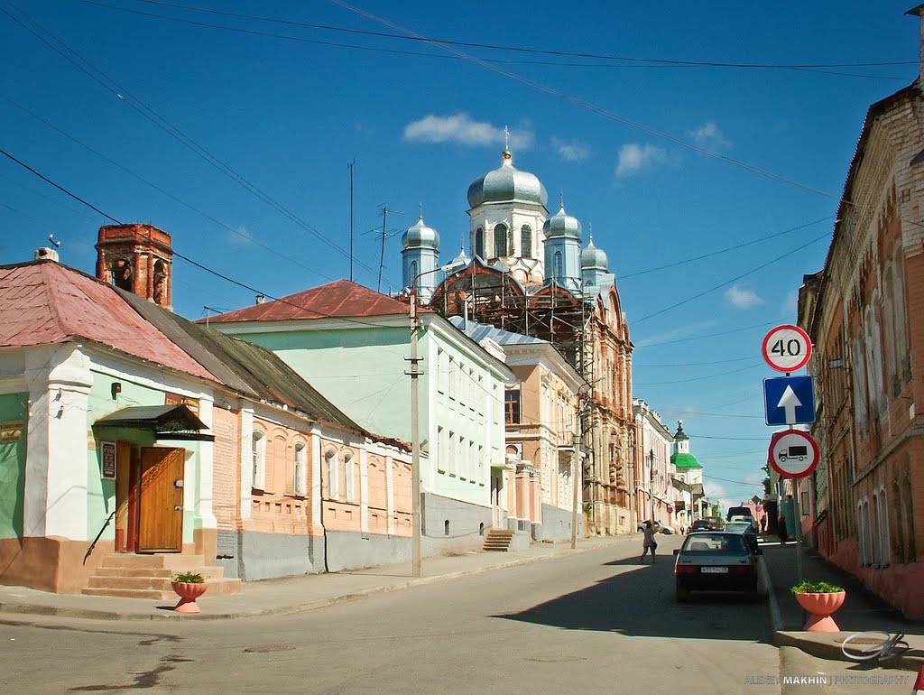 Старый Елец - Вид на Храм Архистратига Михаила (Архангельская церковь)