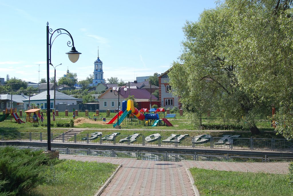 Парк в Задонске