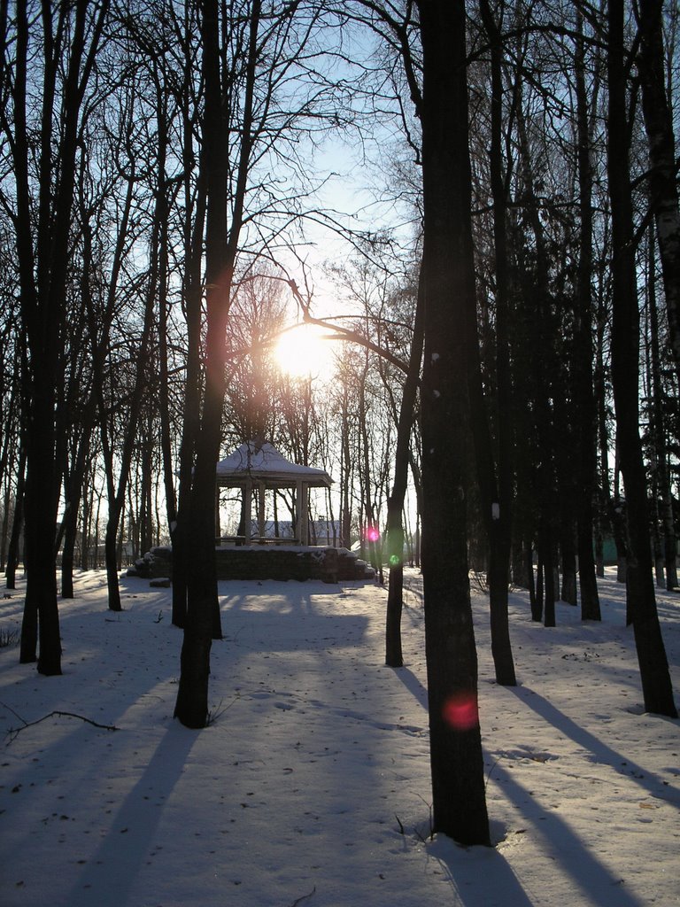 Беседка в парке
